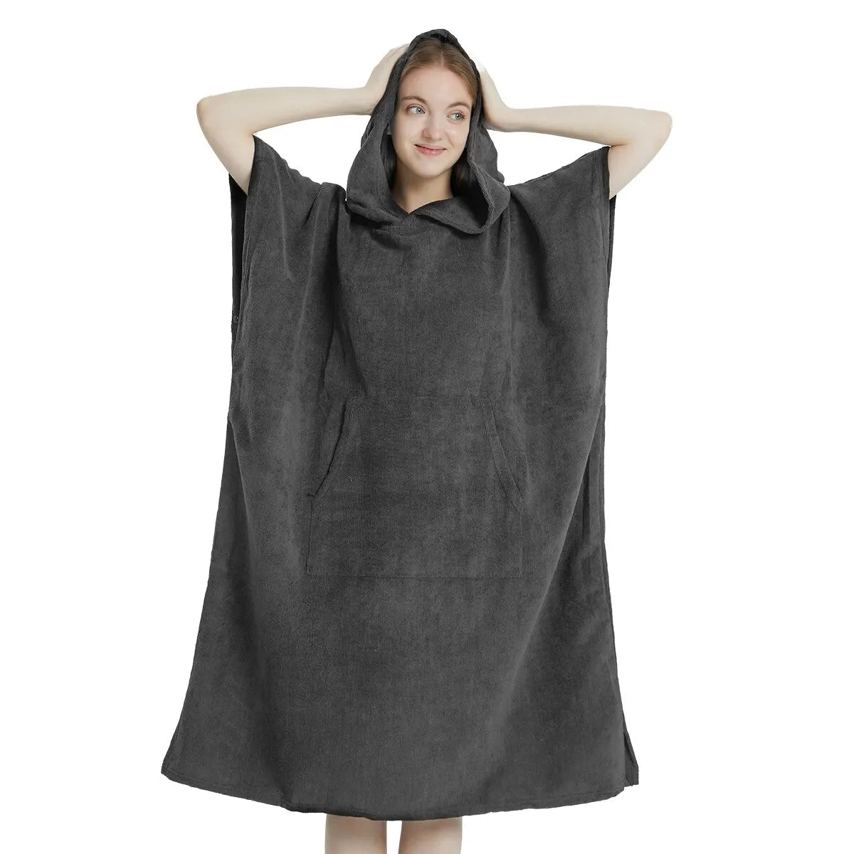 Surf toalla Poncho UNISEX-Secado rapido