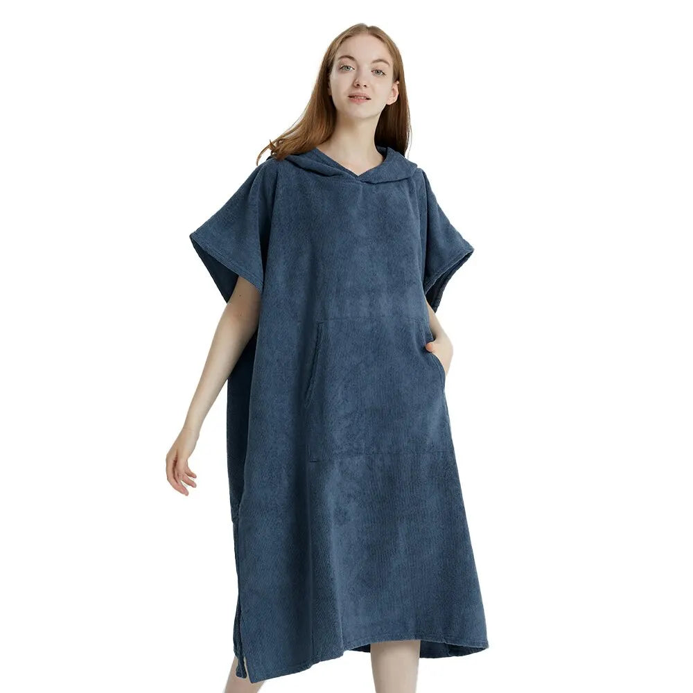 Surf toalla Poncho UNISEX-Secado rapido