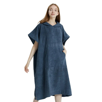 Surf toalla Poncho UNISEX-Secado rapido